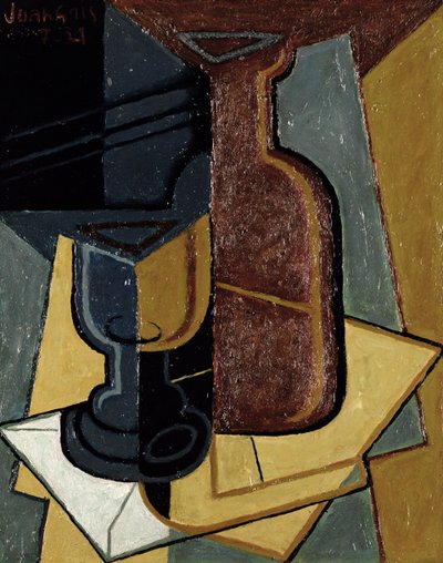 La carta, 1921 de Juan Gris